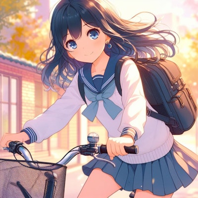 自転車少女