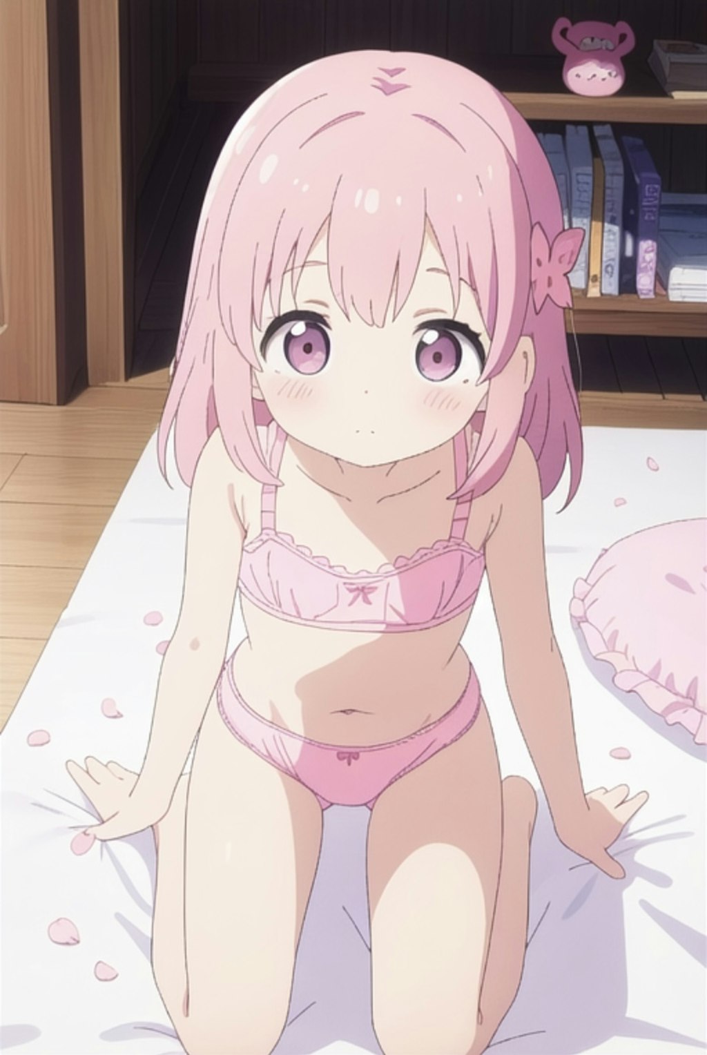 ピンクの下着4☆
