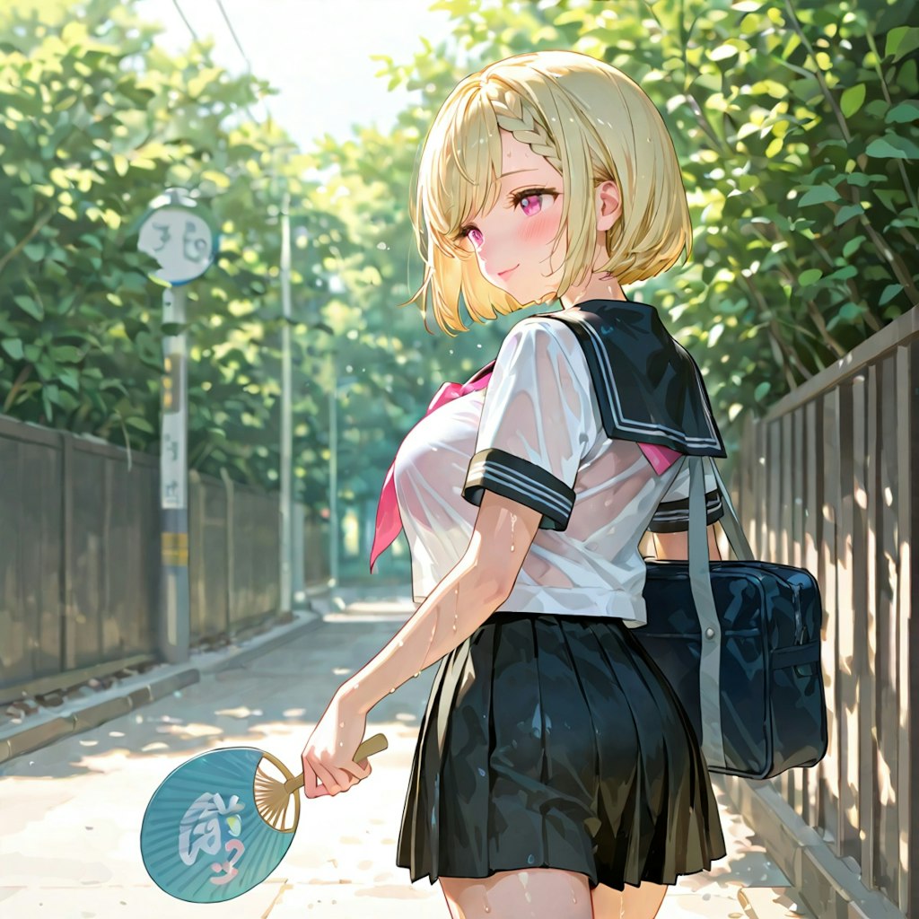 JKと汗　①