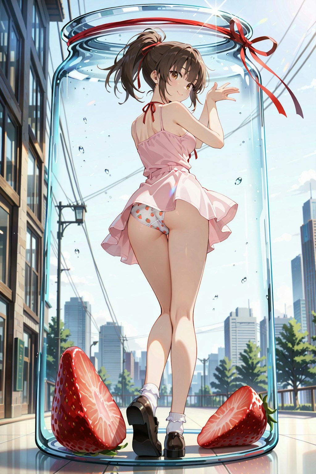 瓶詰めパンチラ撮影会 Y718