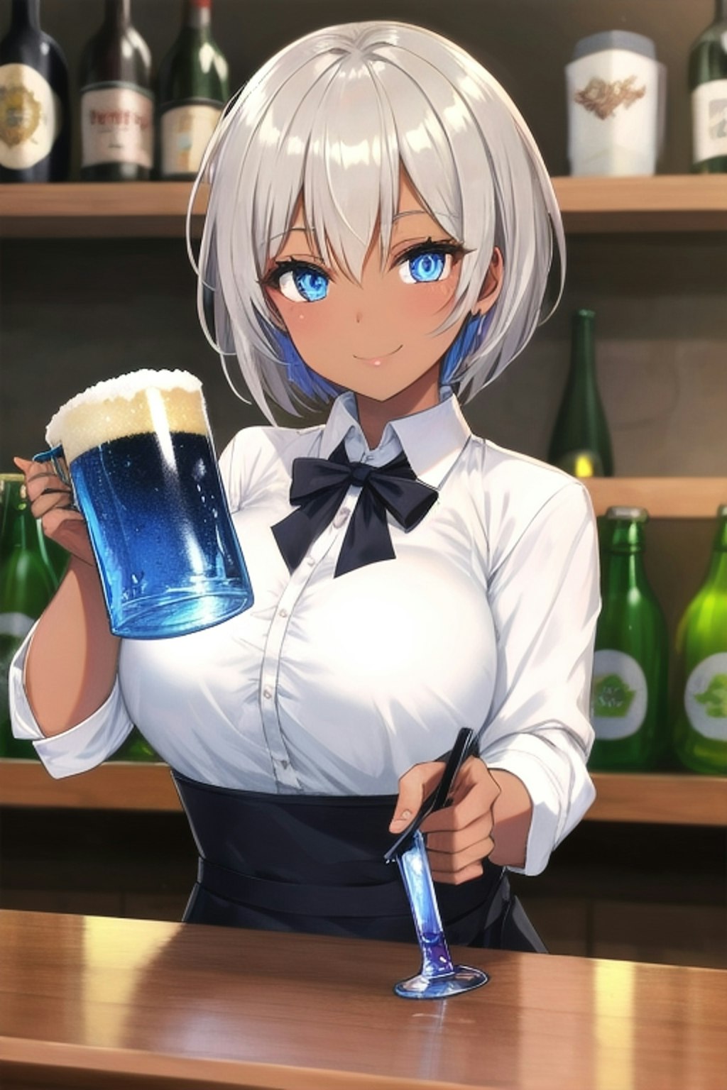 テストビール娘54