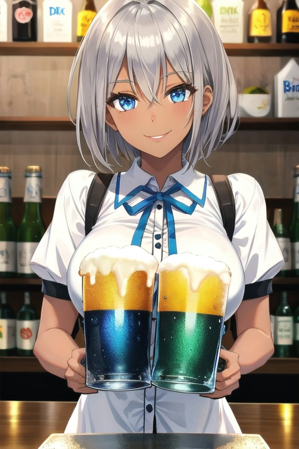 テストビール娘54