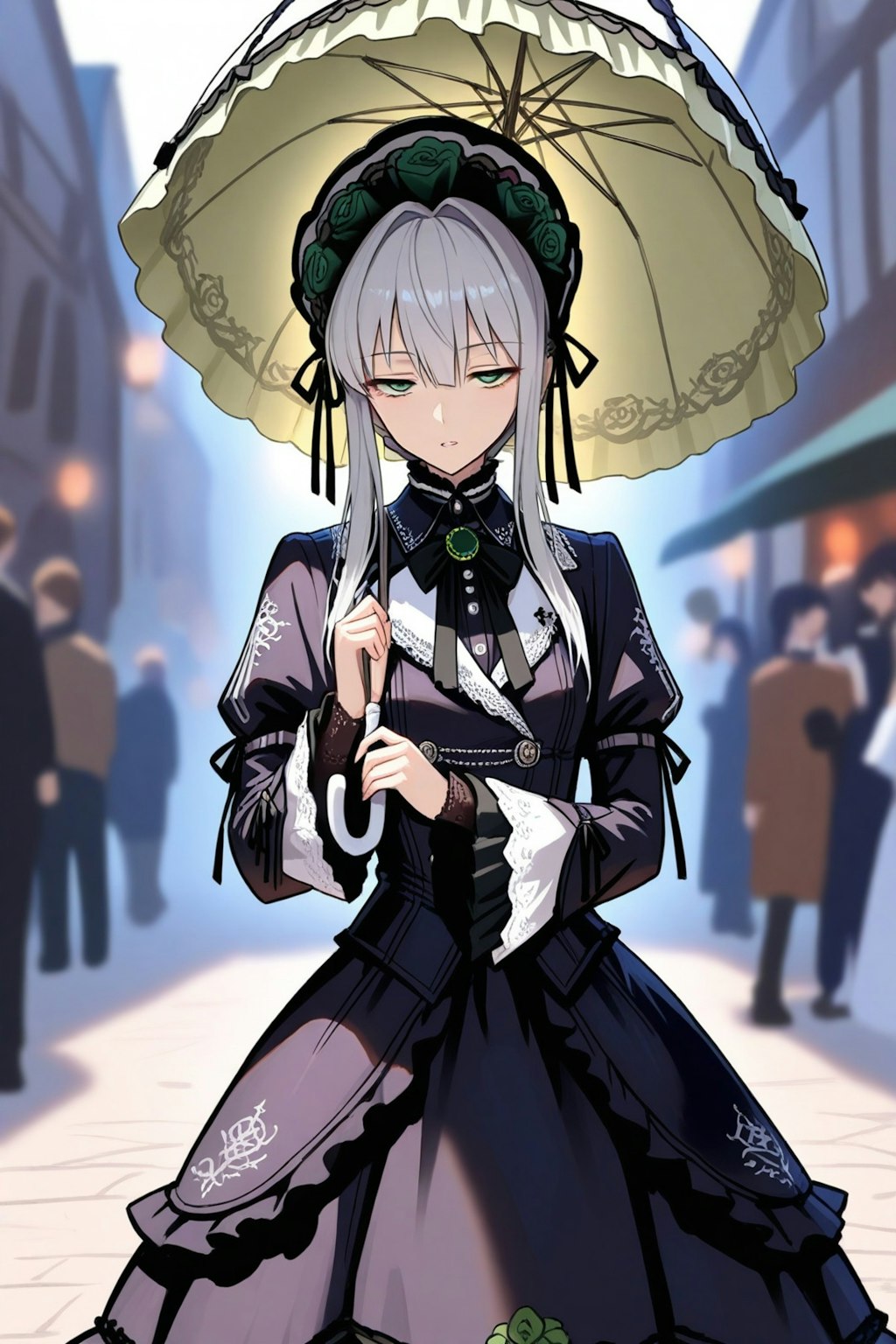 ジト目
