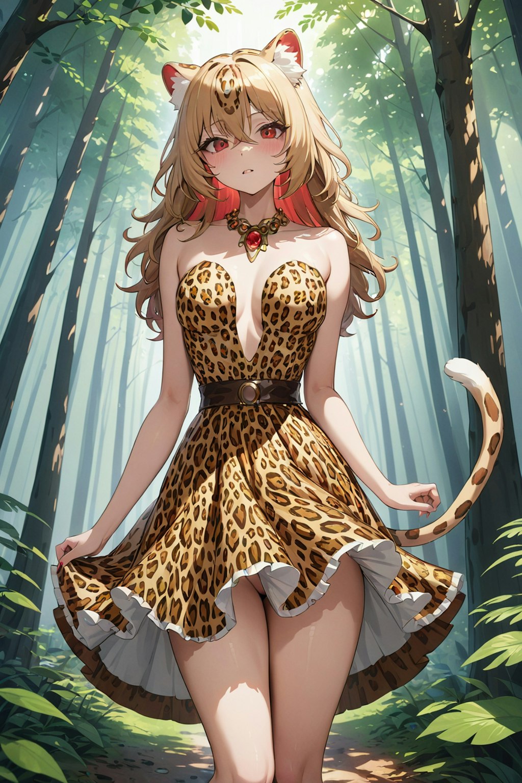 Leopard girl