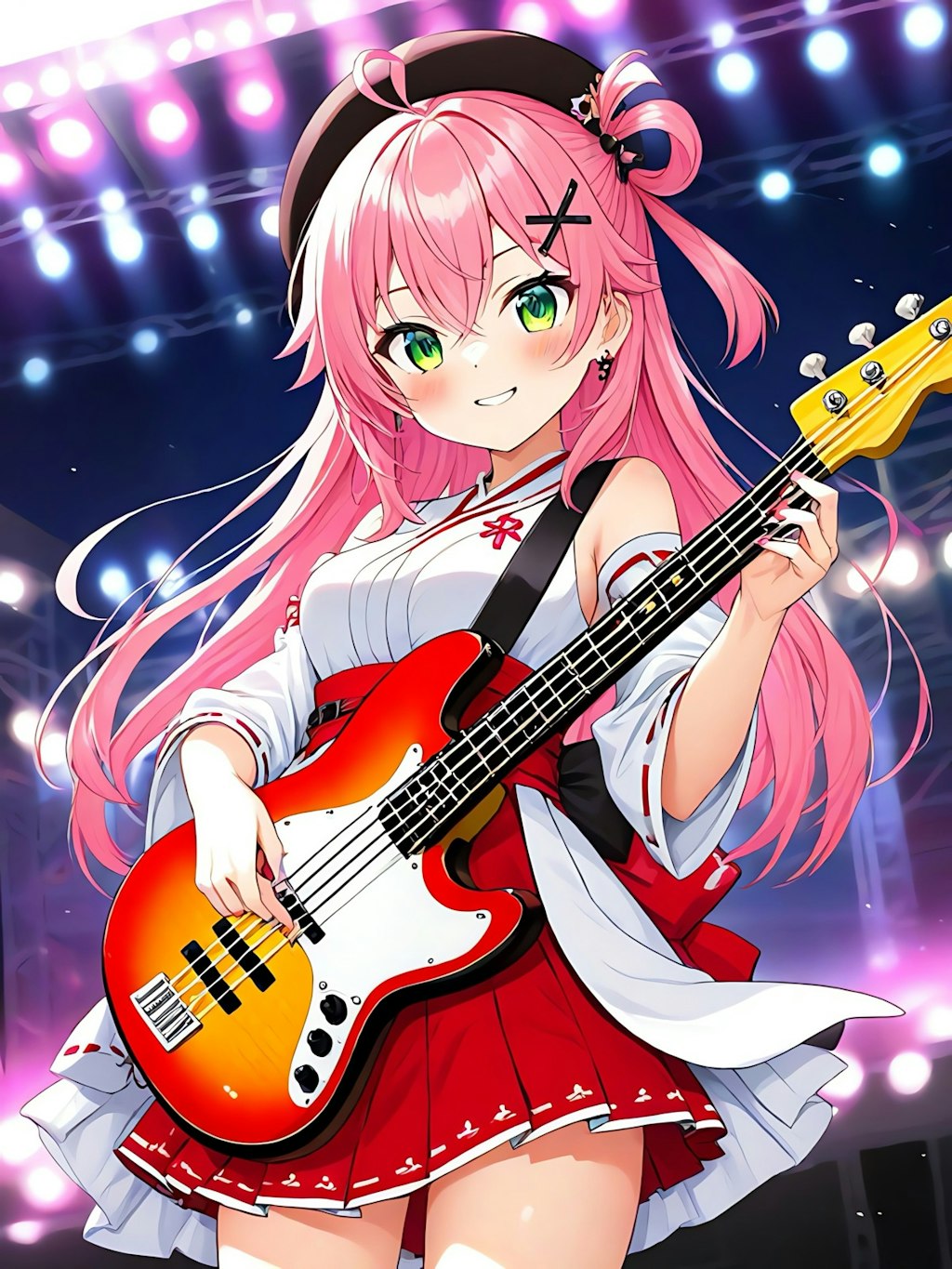 今日のみこち！みこちはベース🎸