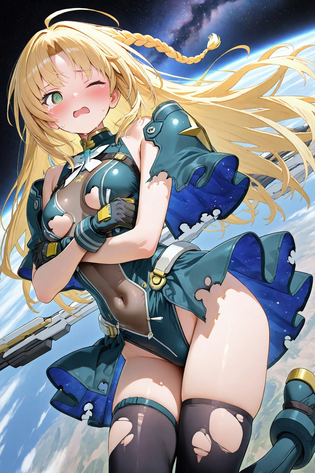武装オリシアちゃん　大ピンチ‼︎
