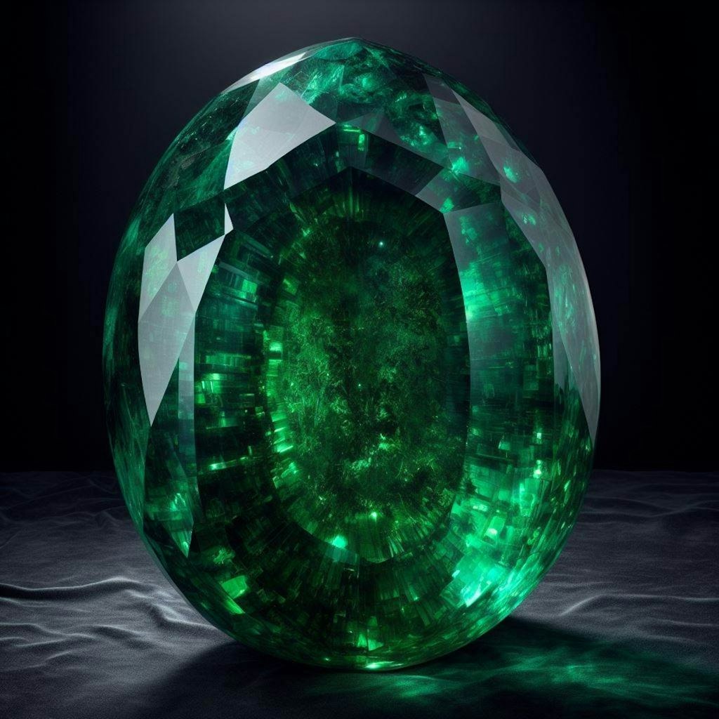 壮大になったりWatermelonになったりするGigantic emerald