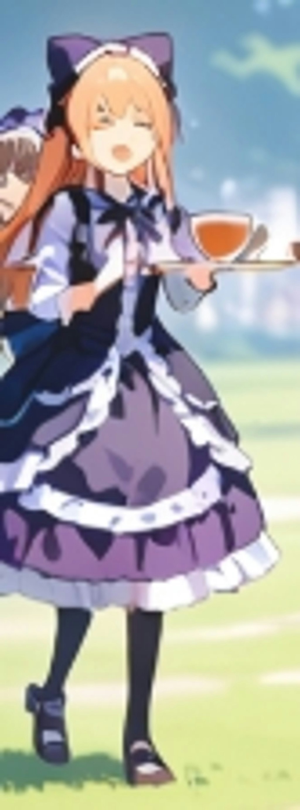 れもちゃんの後ろにいた女の子