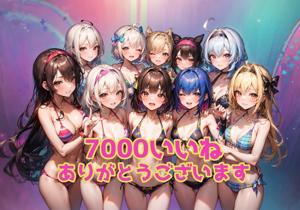 累計7000いいね、ありがとうございました。