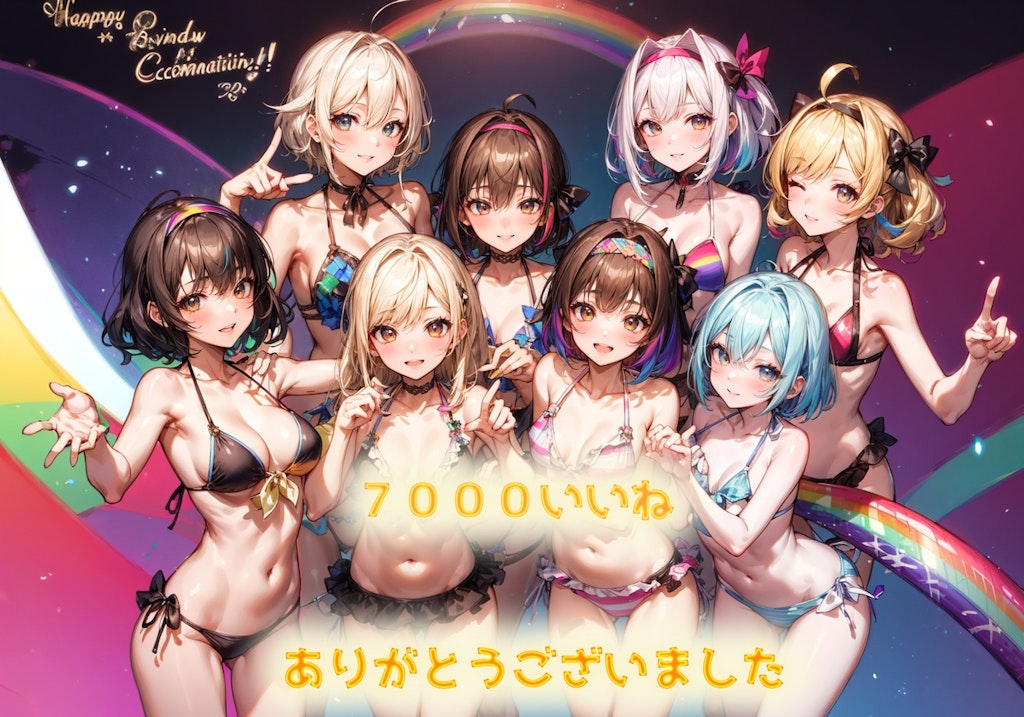 累計7000いいね、ありがとうございました。