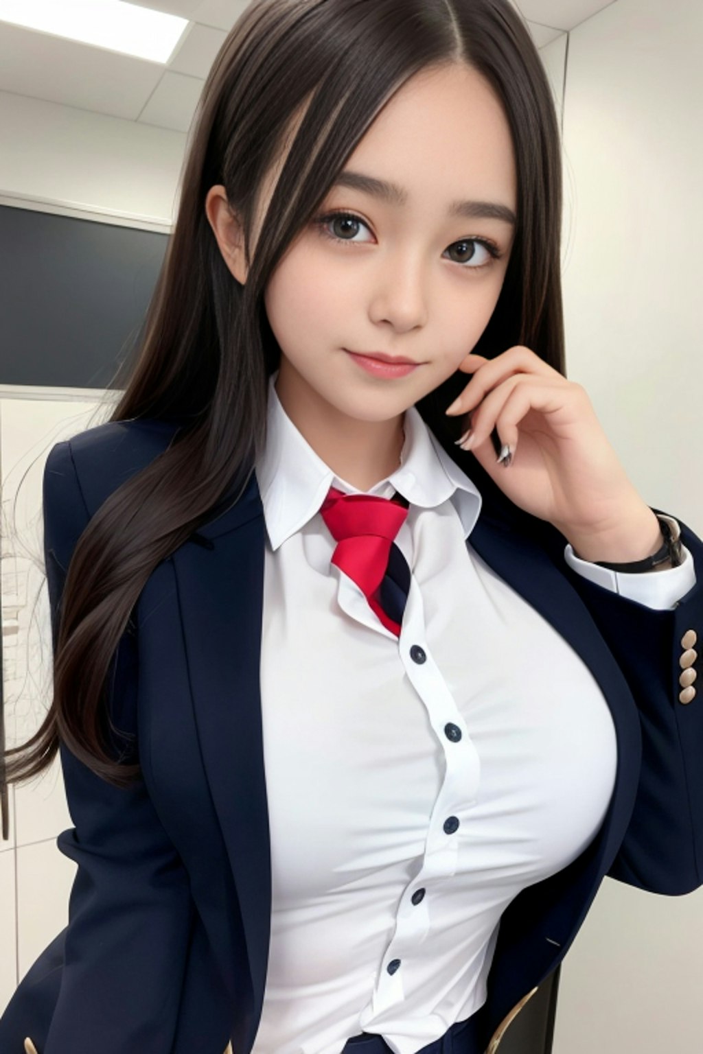 制服女子