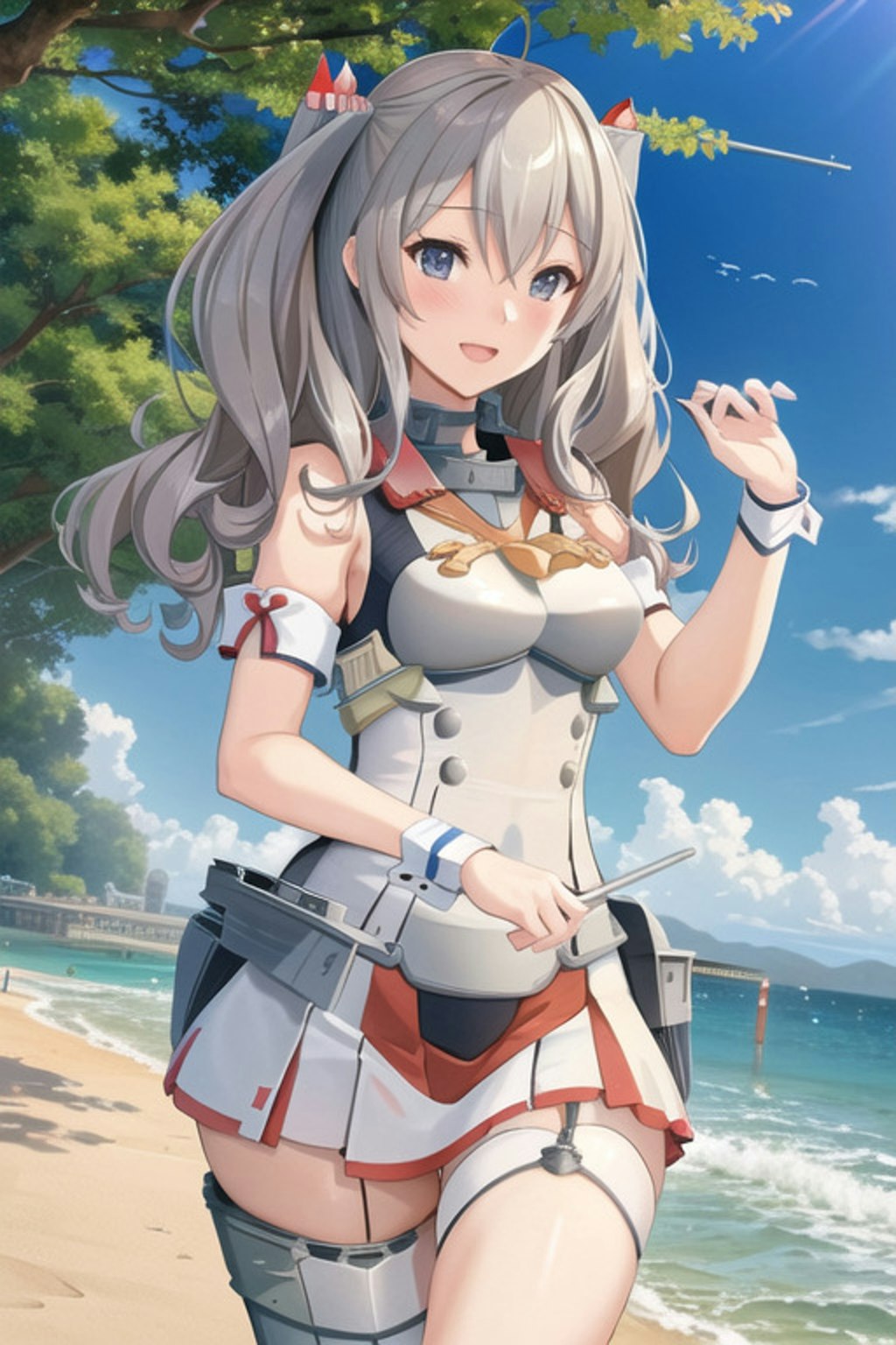 艦隊これくしょんの艦娘似の美女