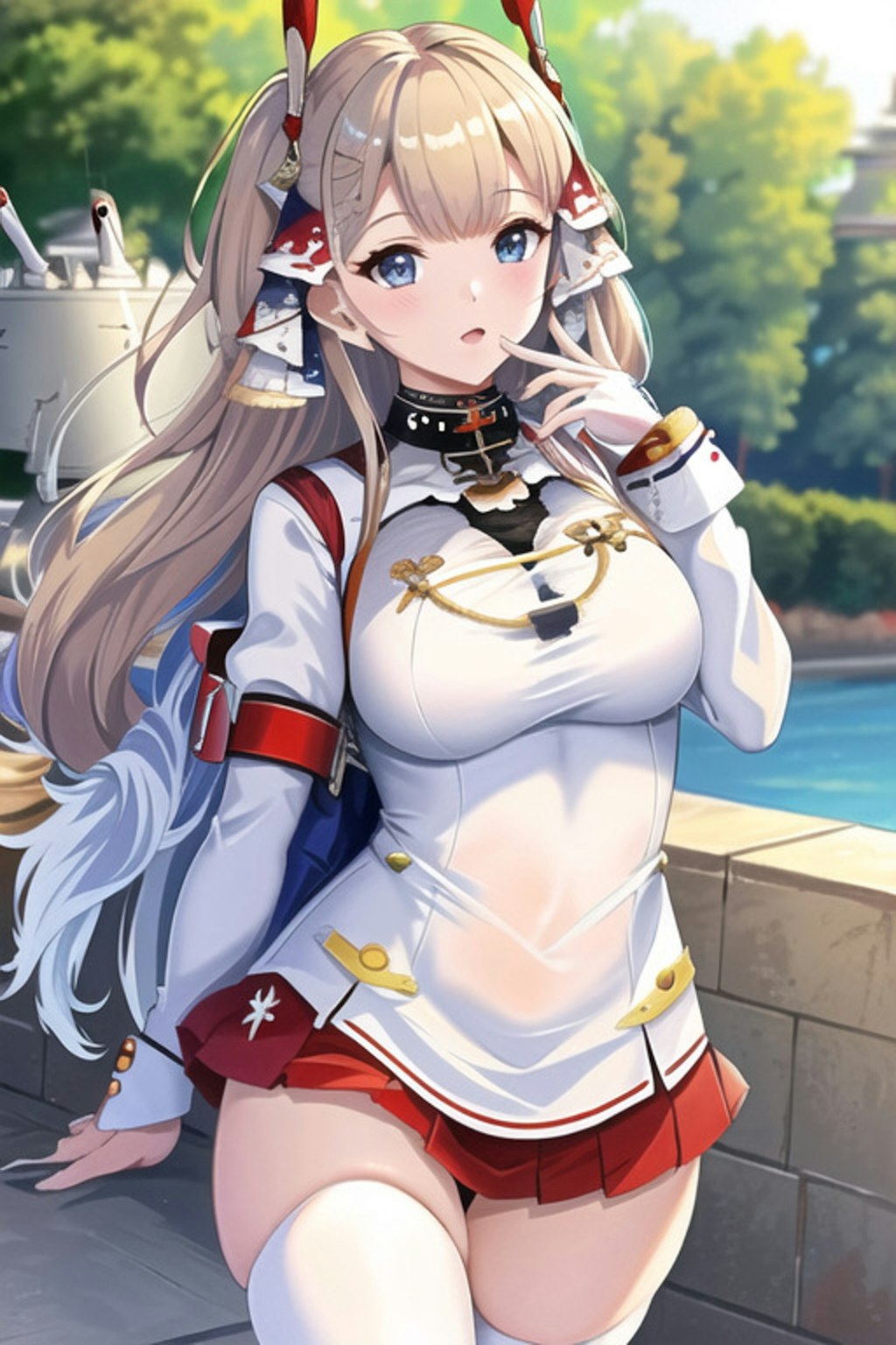 艦隊これくしょんの艦娘似の美女