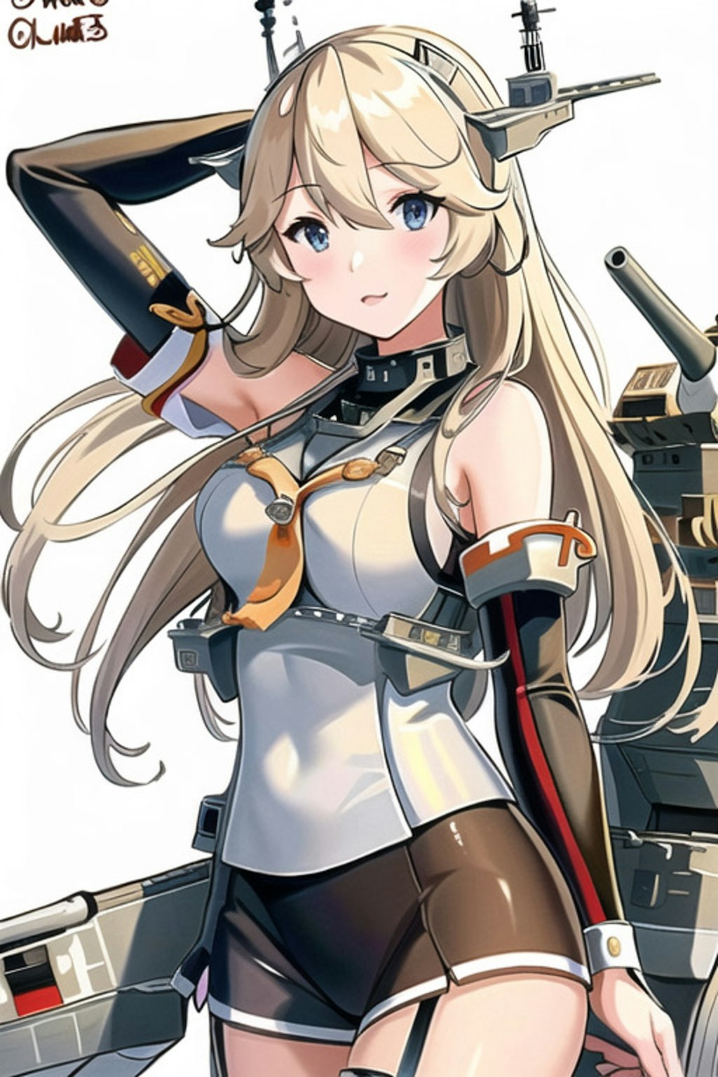 艦隊これくしょんの艦娘似の美女