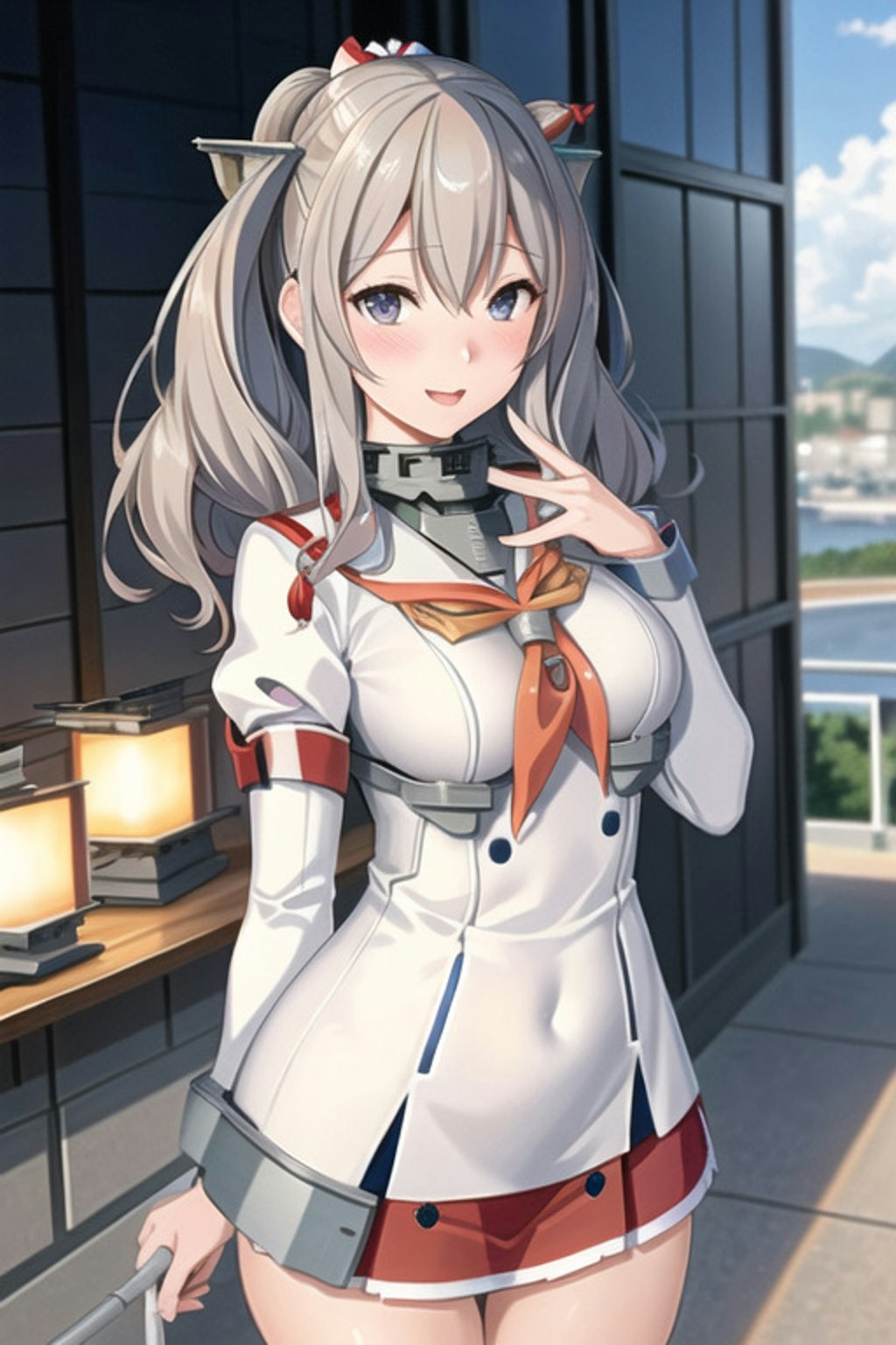 艦隊これくしょんの艦娘似の美女