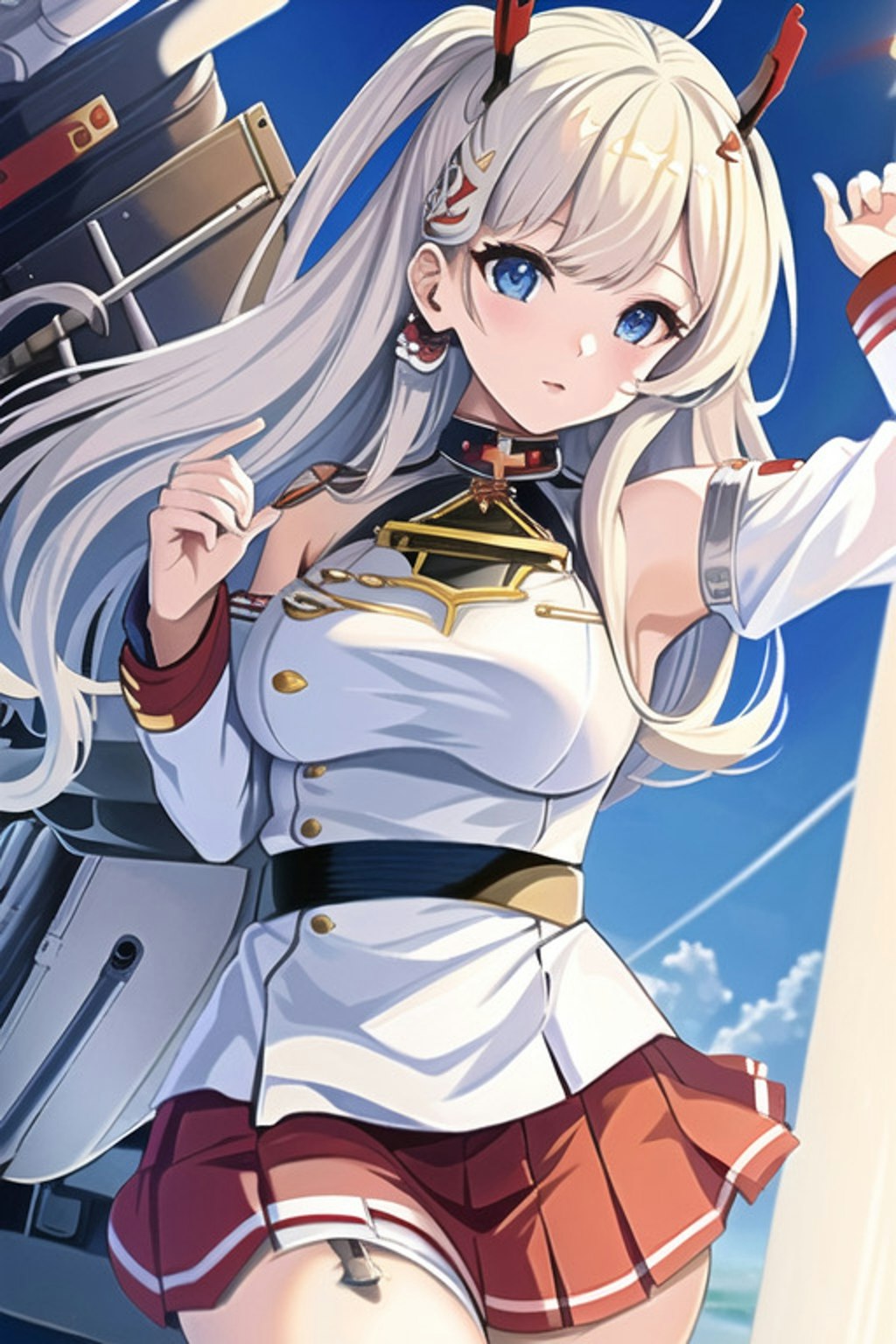 艦隊これくしょんの艦娘似の美女