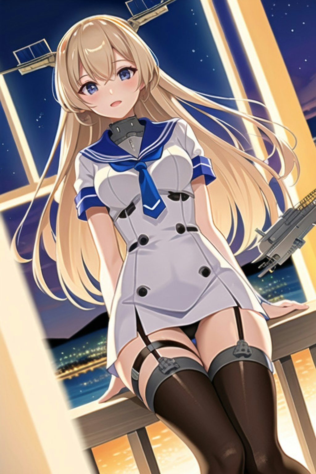 艦隊これくしょんの艦娘似の美女