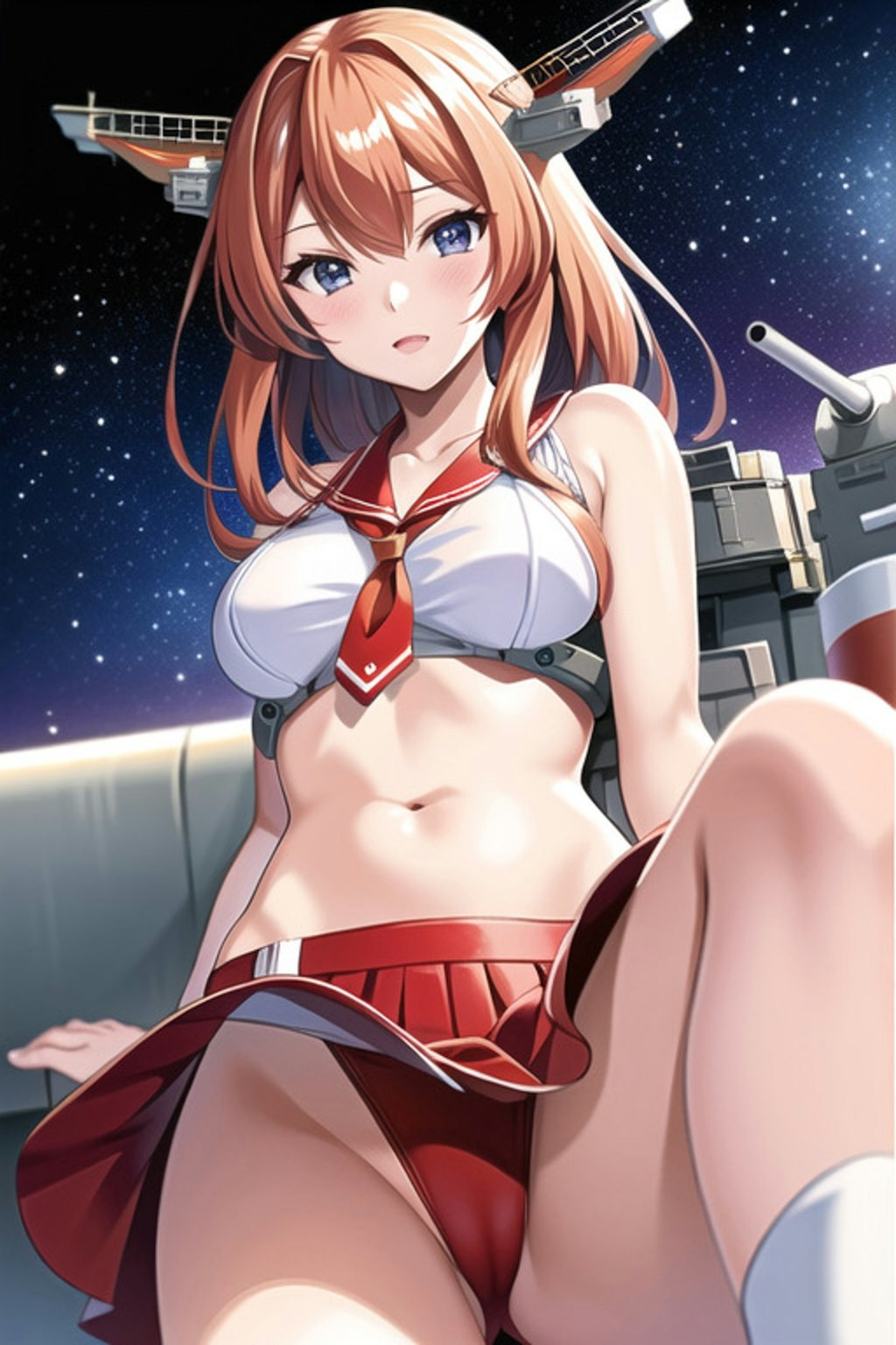 艦隊これくしょんの艦娘似の美女