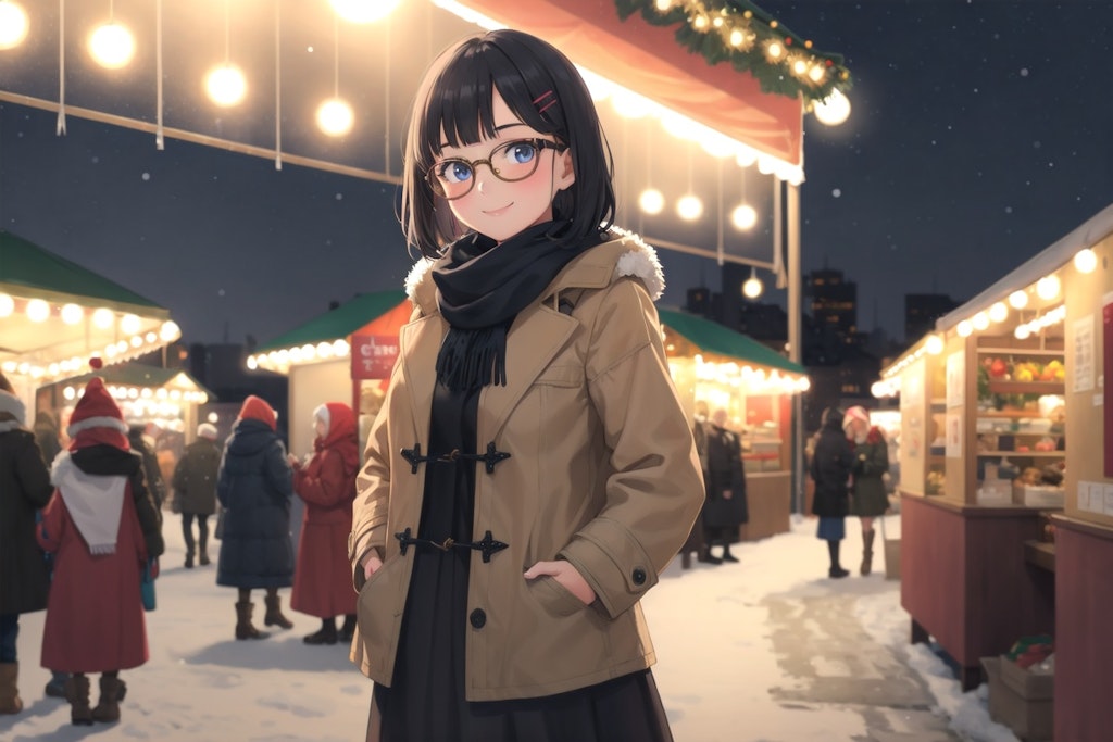 メガネちゃん👓のクリスマス🎄🎅🎁✨