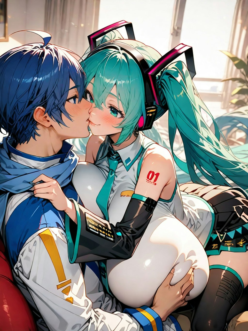 miku kaito Coupling