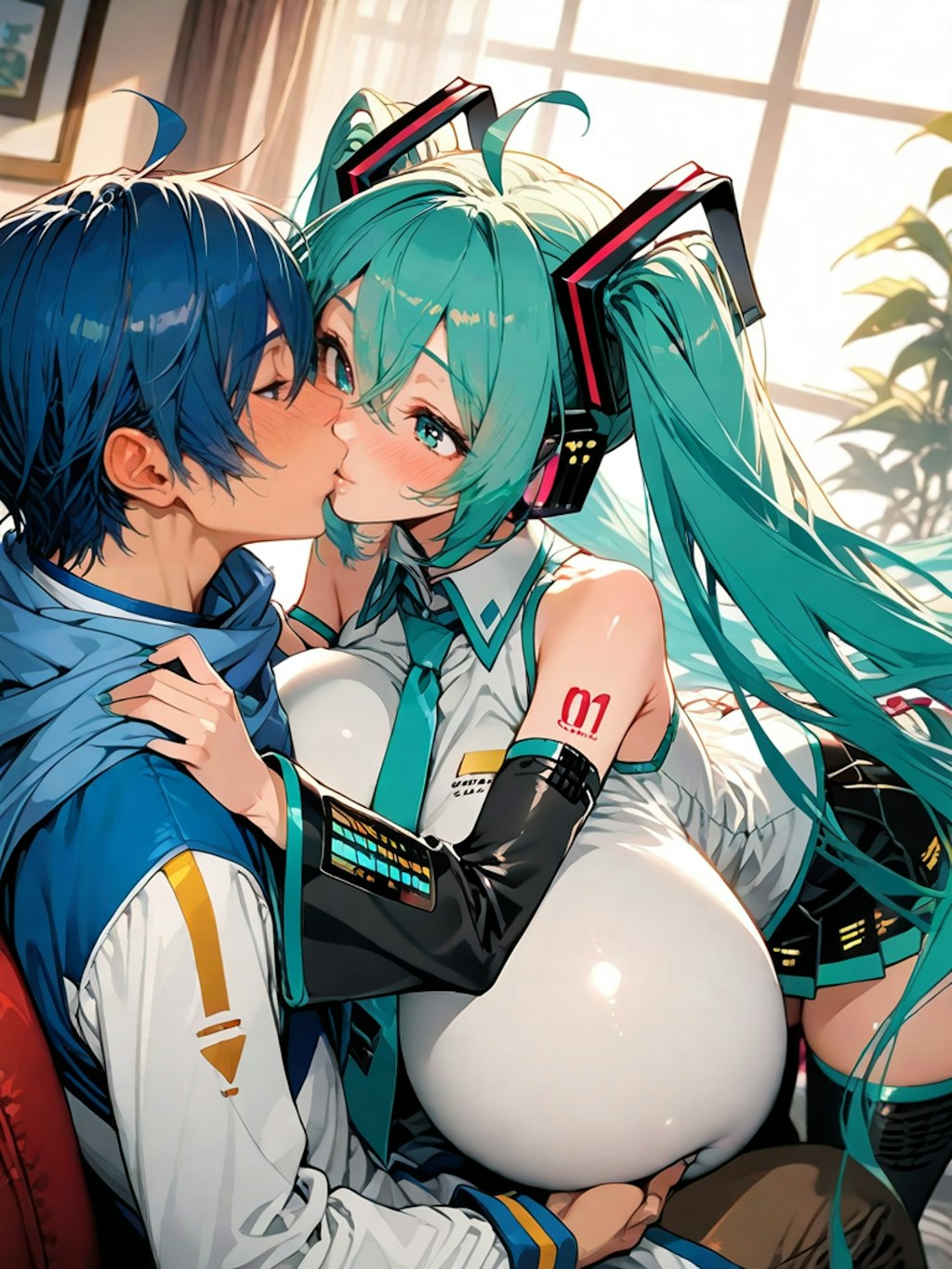 miku kaito Coupling