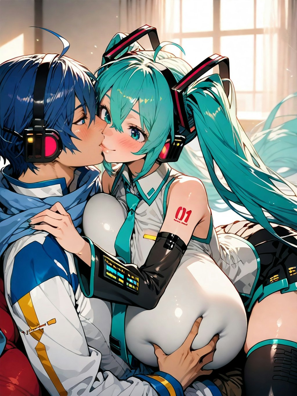 miku kaito Coupling