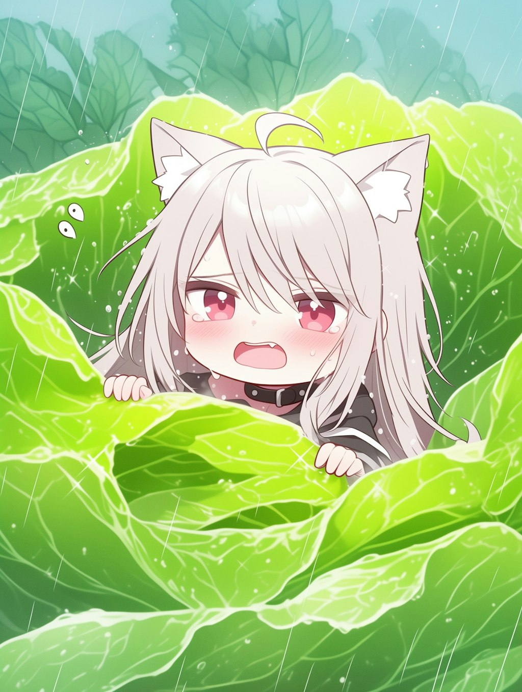 狼娘の野菜生活