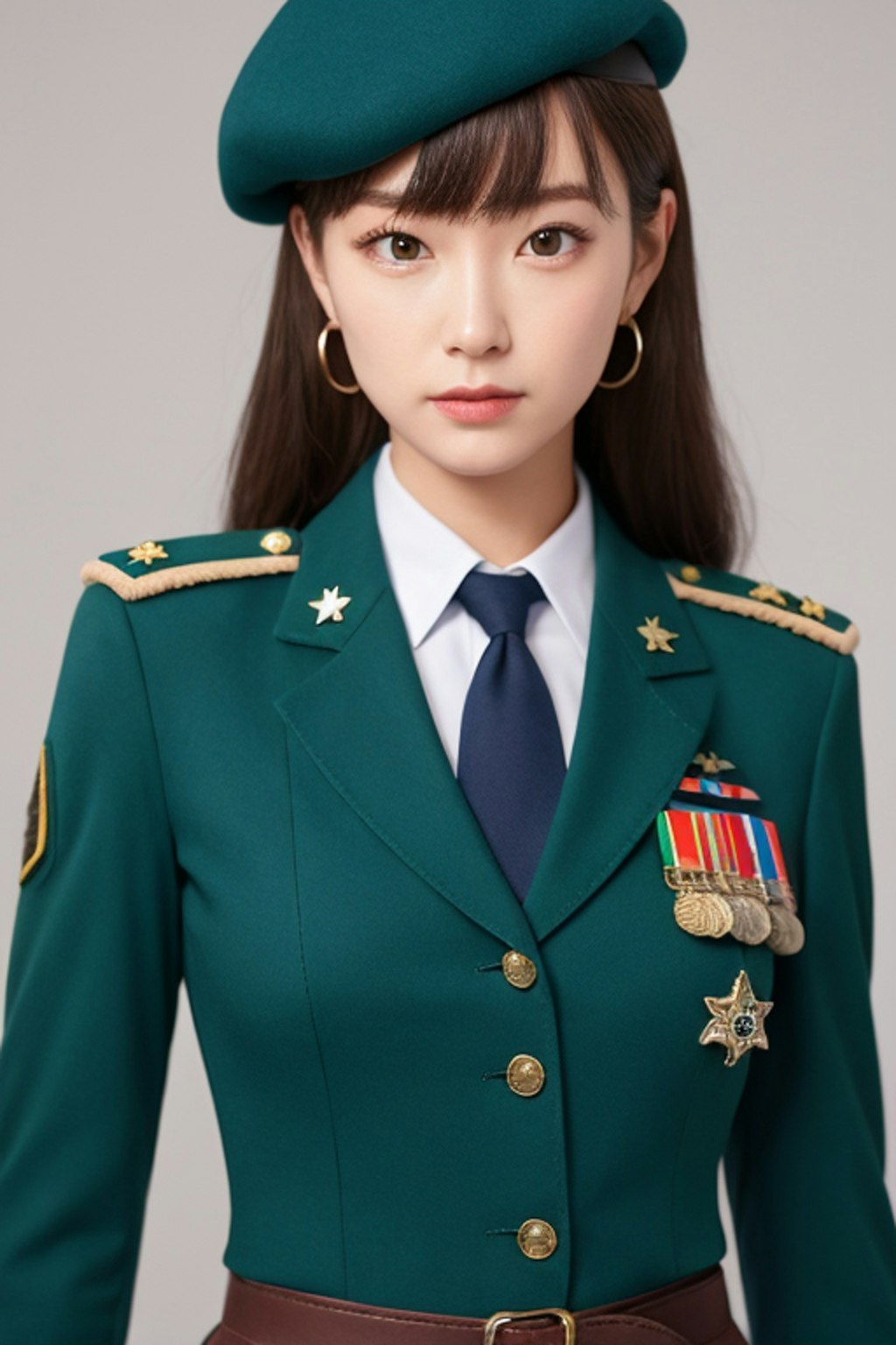 女軍人