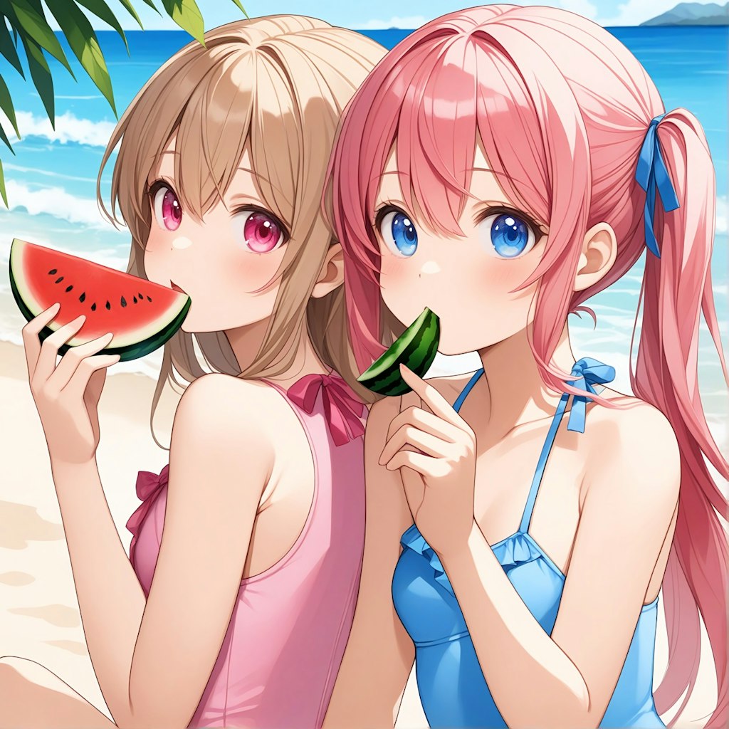 🍉スイカの日☀️ #2