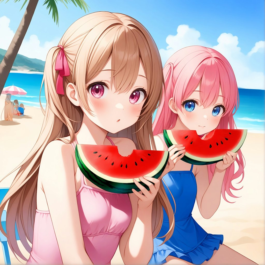 🍉スイカの日☀️ #2