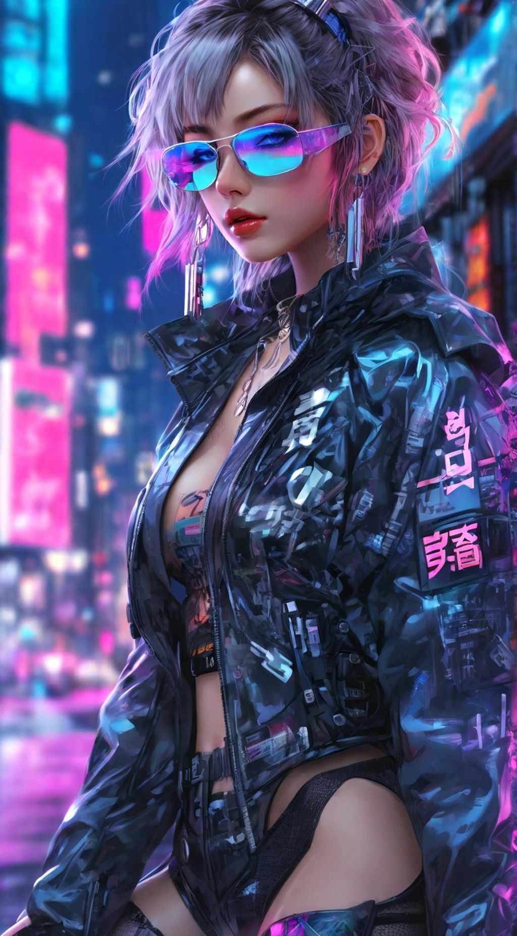 Cyberpunk Actress