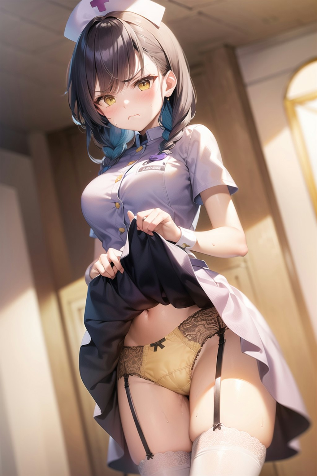 嫌な顔してパンツ見せてくる女の子～秘書編～
