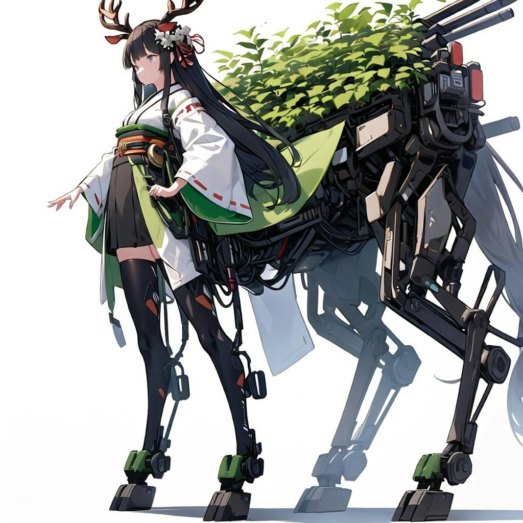 鹿型ロボット(希少種)