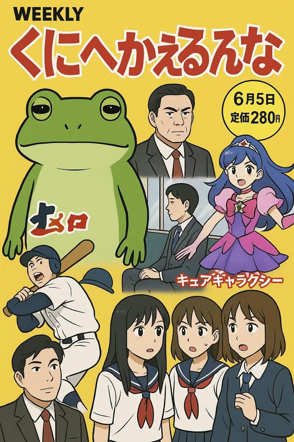 週刊　くにへかえるんだな