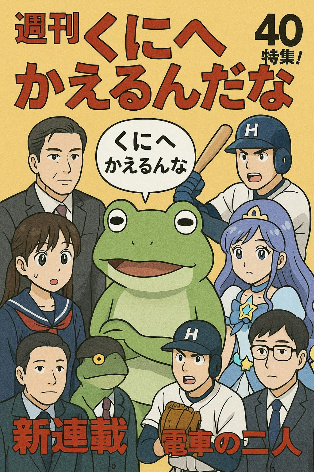 週刊　くにへかえるんだな