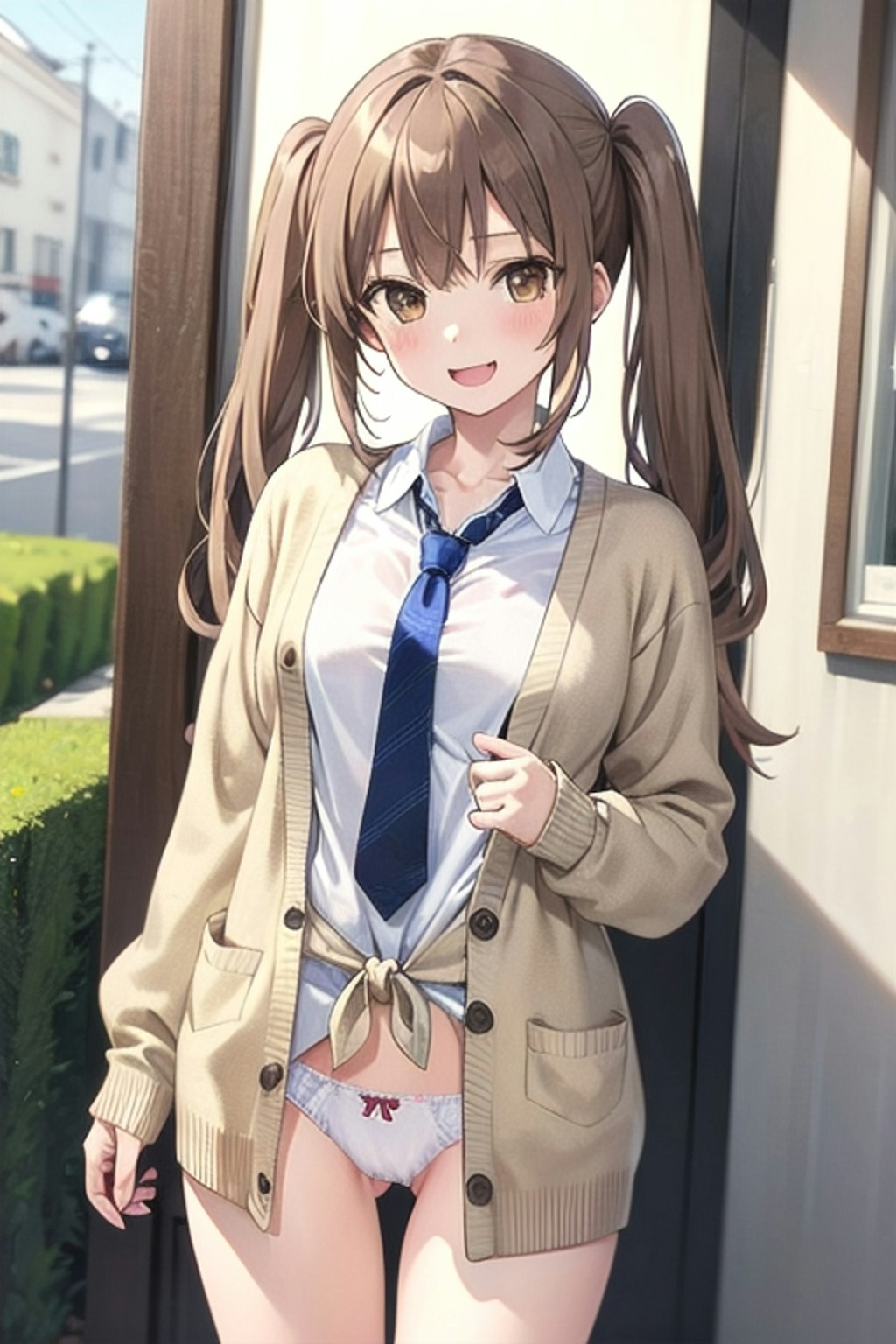 School twintails girl