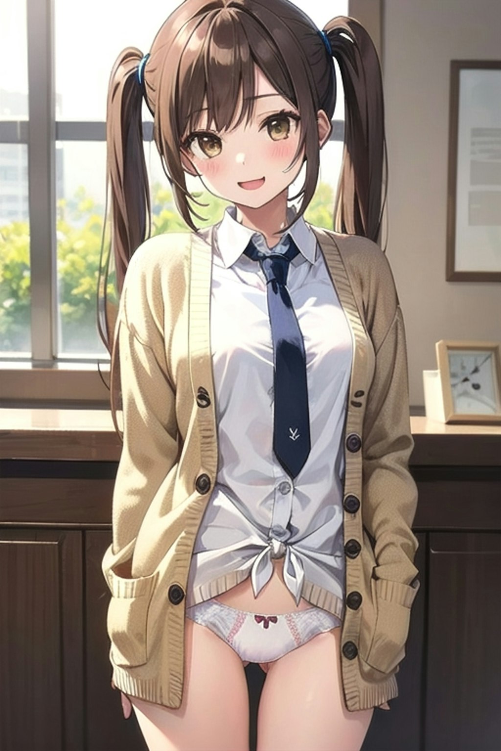 School twintails girl