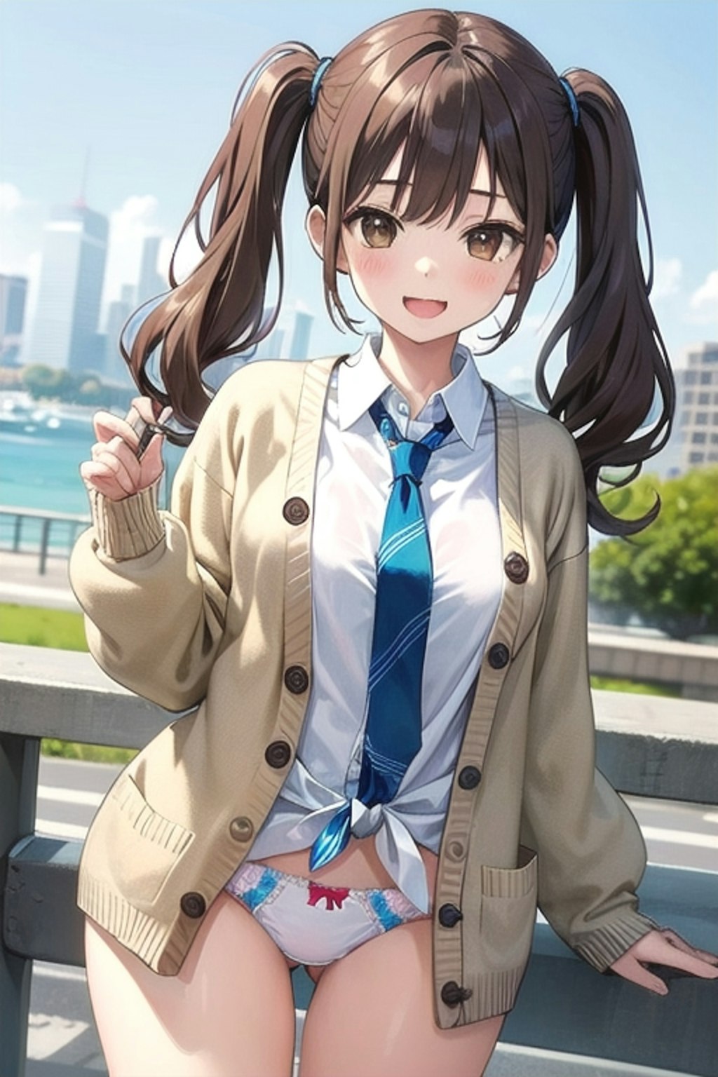 School twintails girl