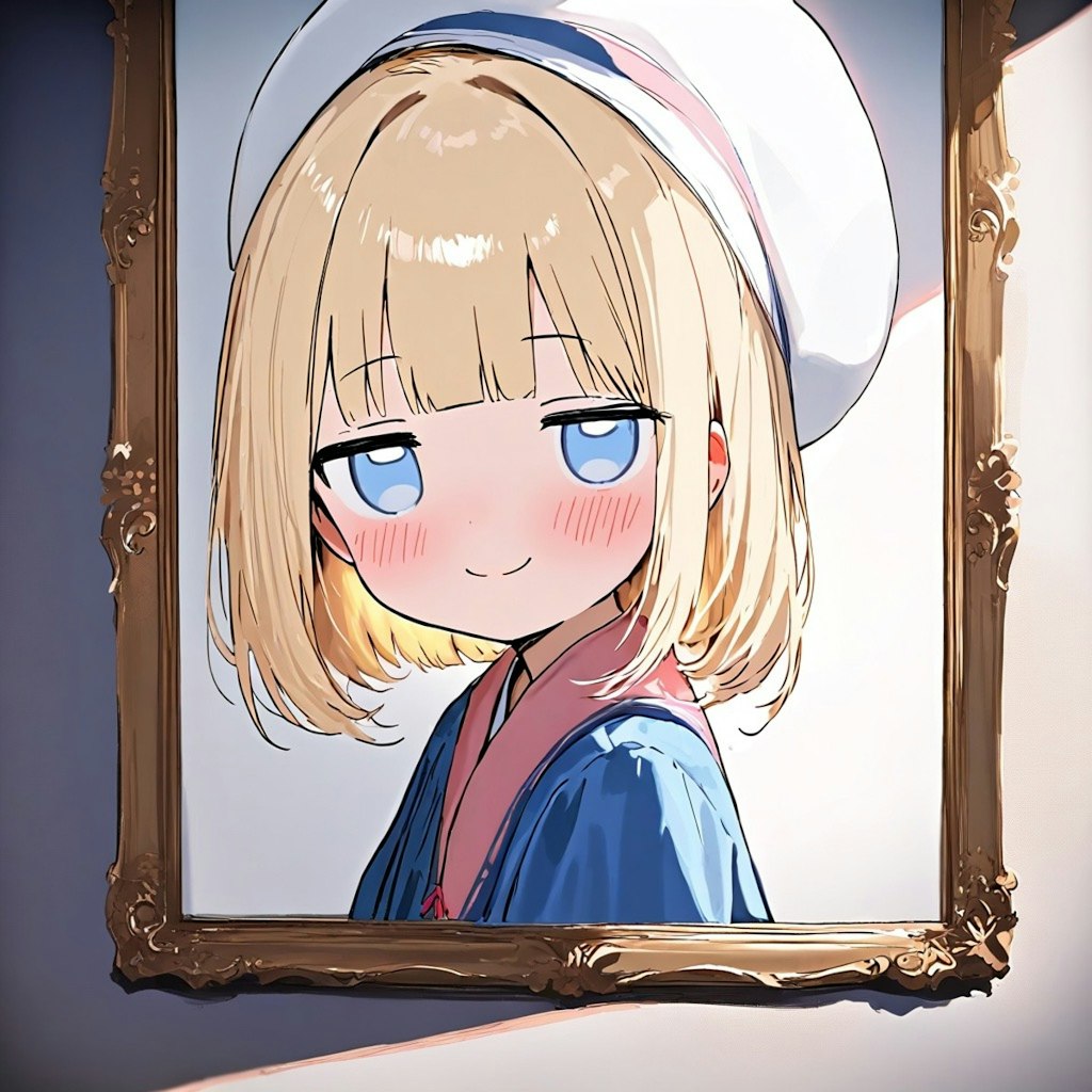絵画の少女