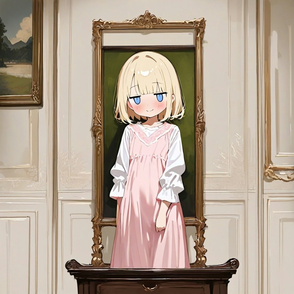 絵画の少女
