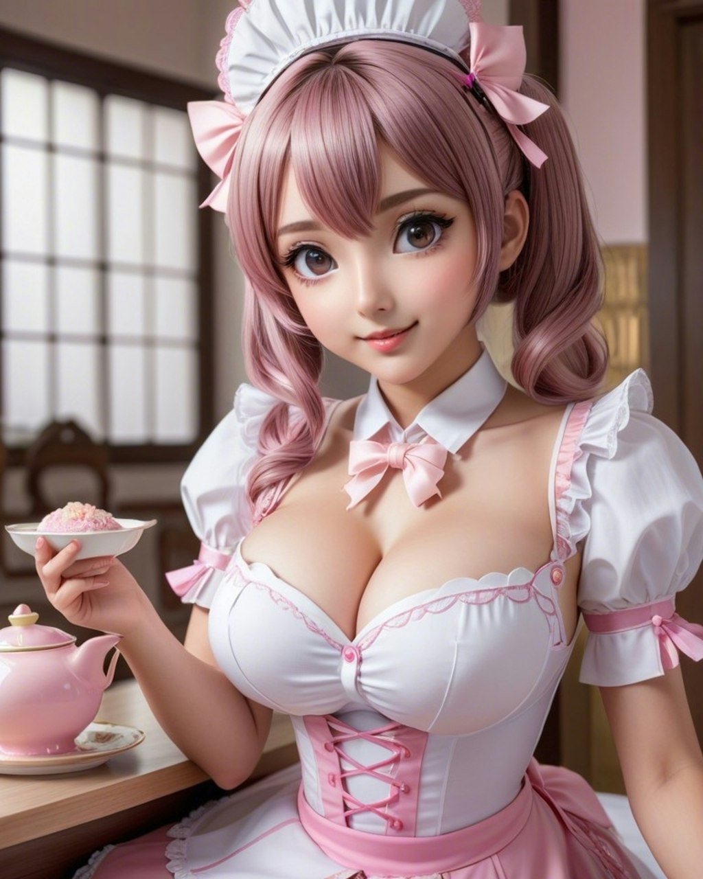 Maid cosplay