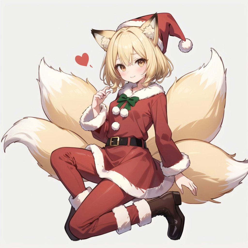 狐っ娘のクリスマス予行