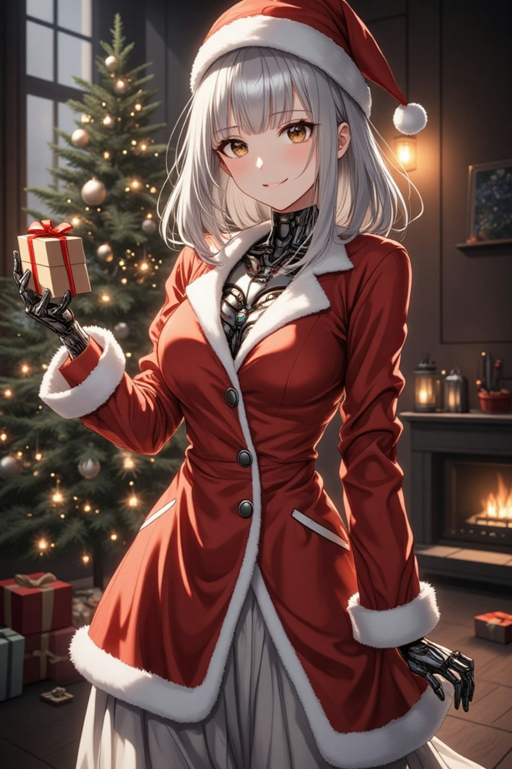 クリスマスメカ子　その1