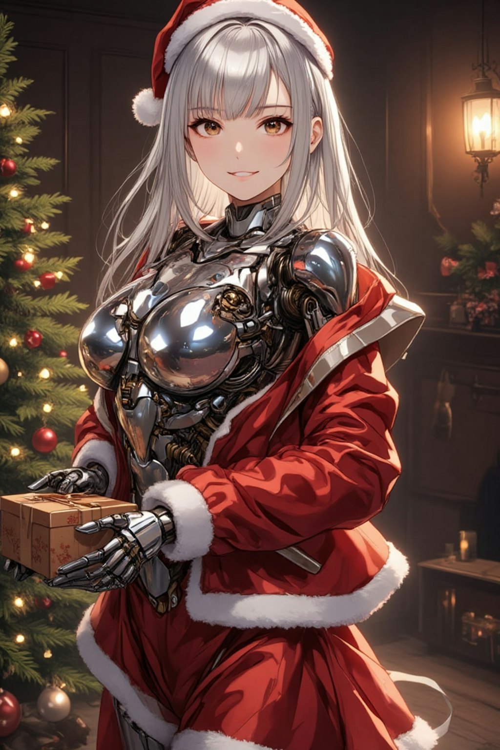 クリスマスメカ子　その1