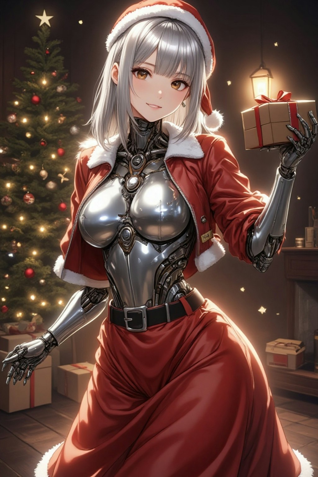 クリスマスメカ子　その1