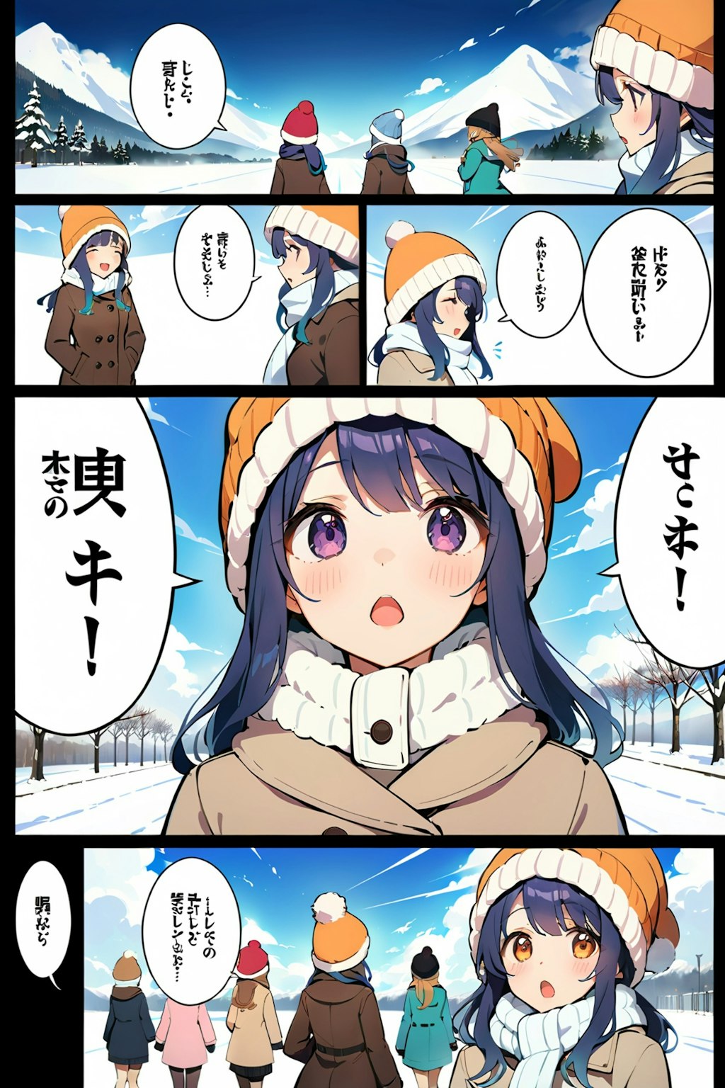 謎の漫画的なのが出来ました・・・３