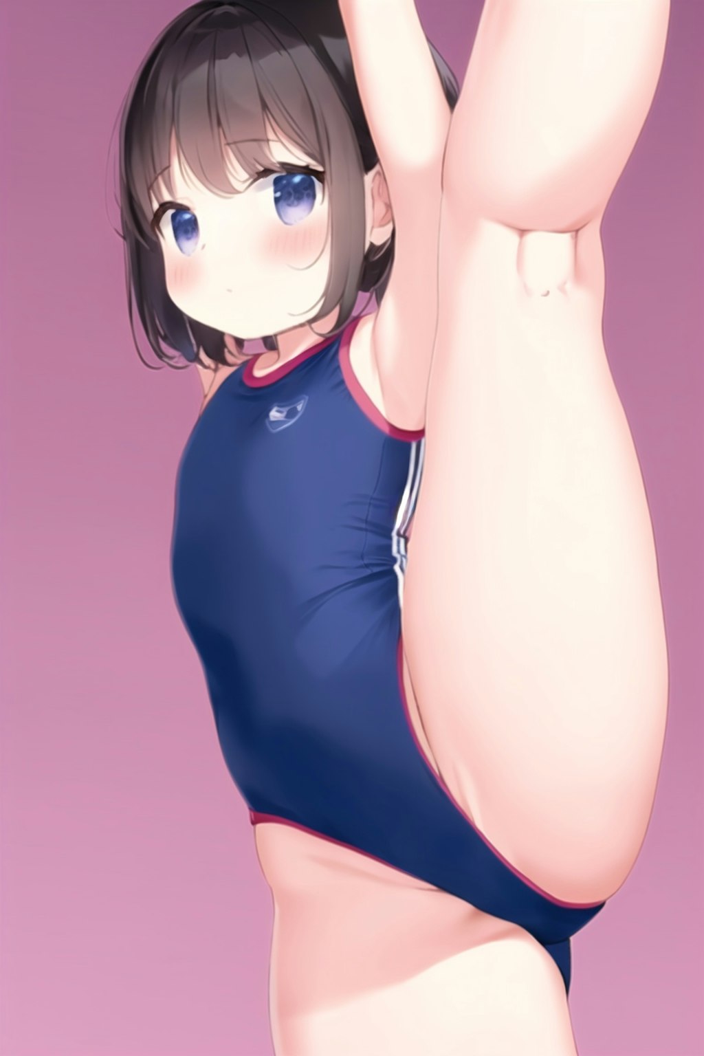 ストレッチする女の子