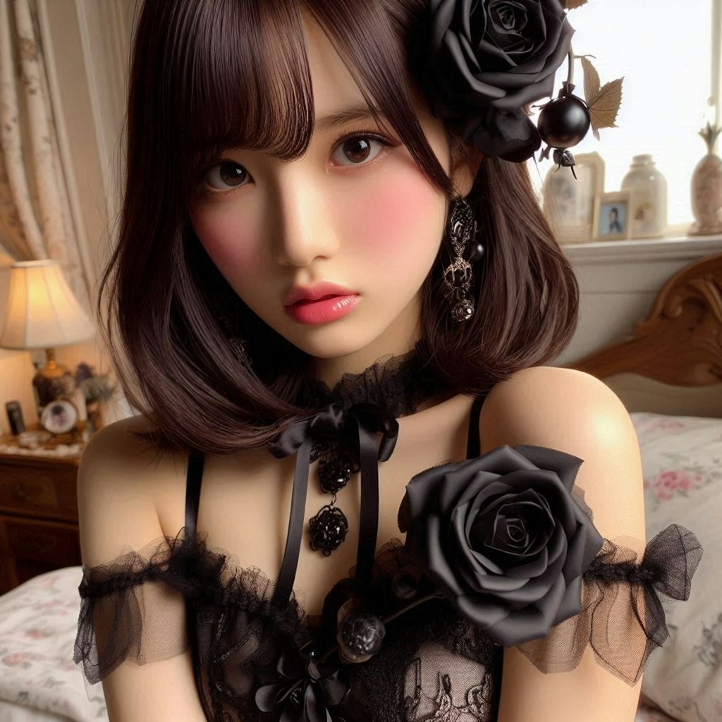 black rose