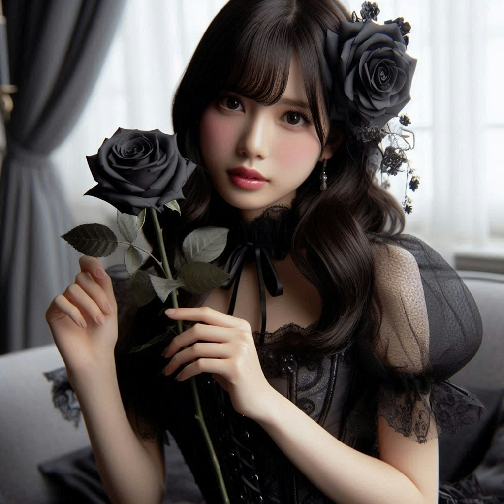 black rose