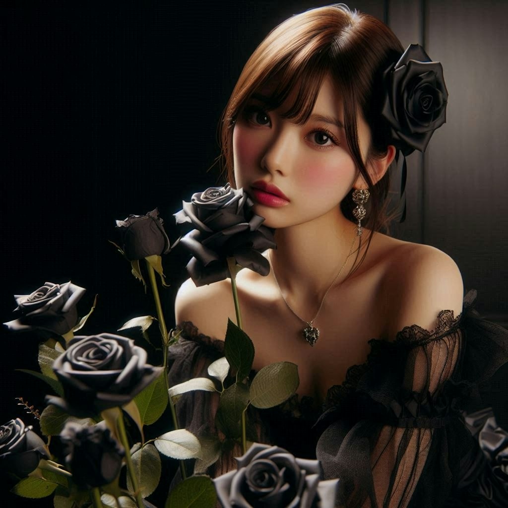 black rose